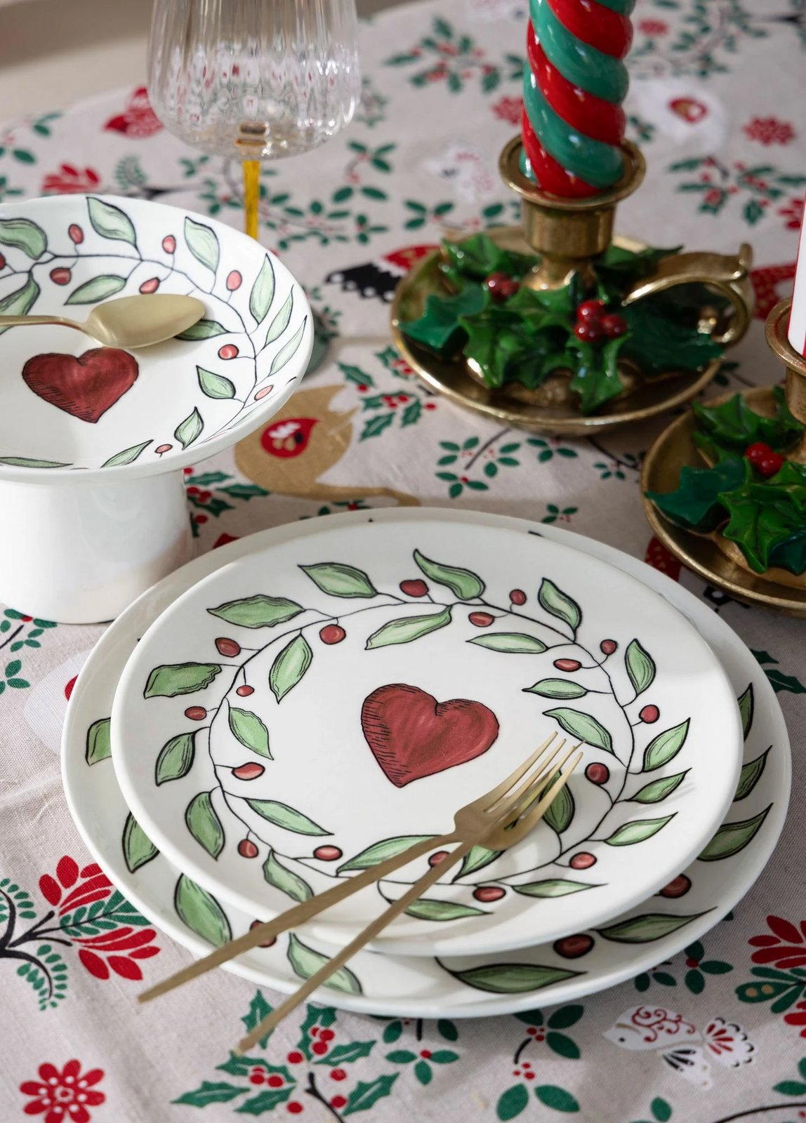 Set pjatash ëmbëlsirash (6 copë), Hermia Concept, LUV0002