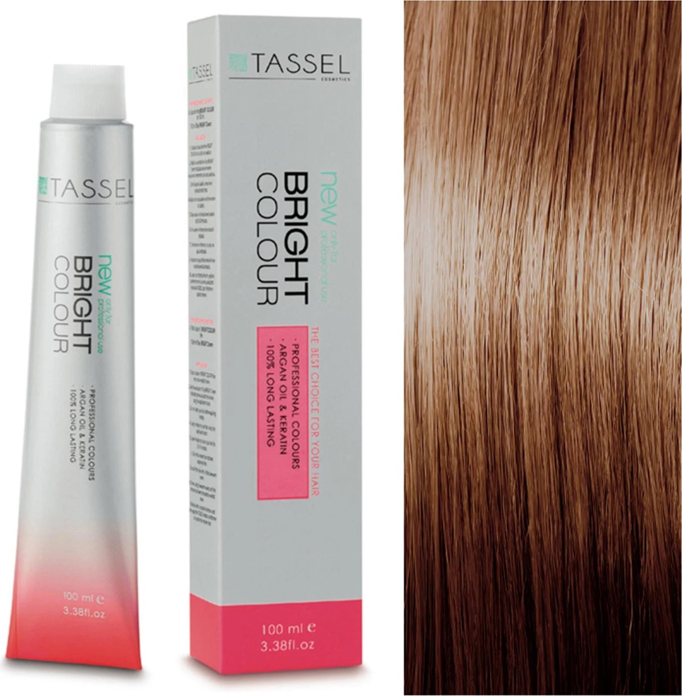 Bojë flokësh Eurostil Tassel Tinte Base Natural N7 unisex Rubio Medio 100ml