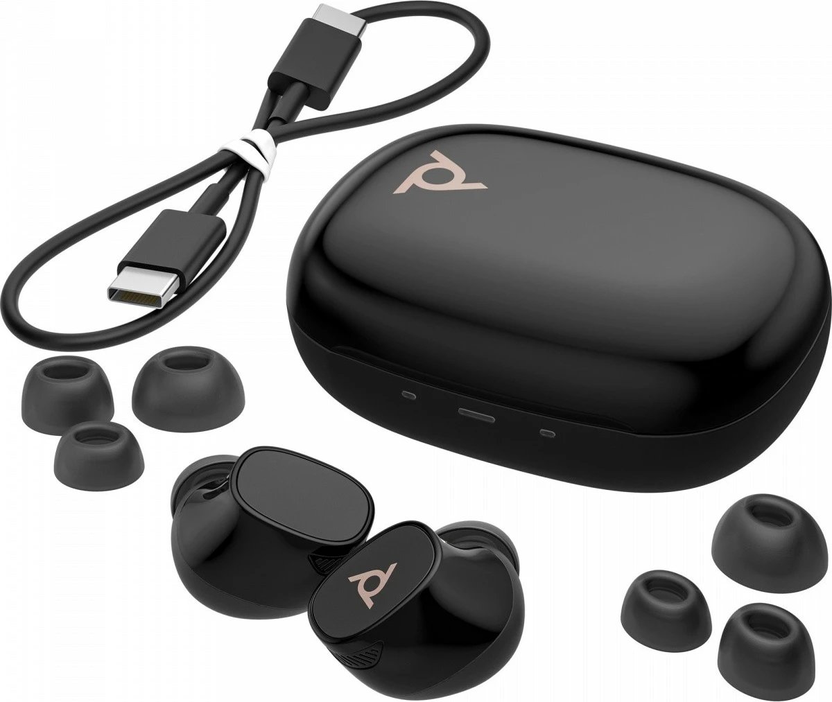 Kufje POLY Voyager Free20, pa tela, me ANC, Bluetooth 5.4, të zeza