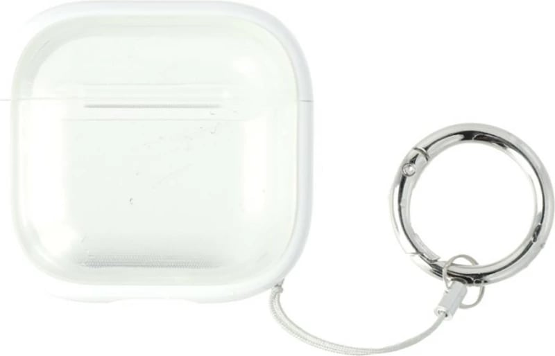 Mbështjellës 4smarts Omega Set për AirPods, 3 copë, bardhë/transparent/kaltër