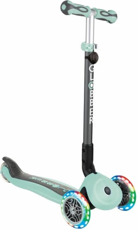 Trotinet për fëmijë Smj Globber GO-UP Deluxe Lights, jeshile