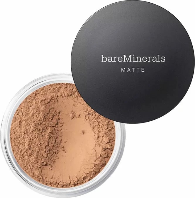Fondatinë pluhur Bareminerals Matte Foundation 18 Medium Tan unisex, 6g