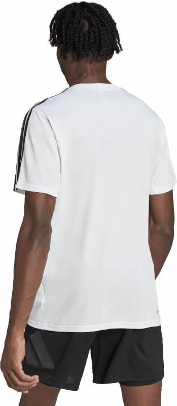 Maicë stërvitore adidas për meshkuj, e bardhë