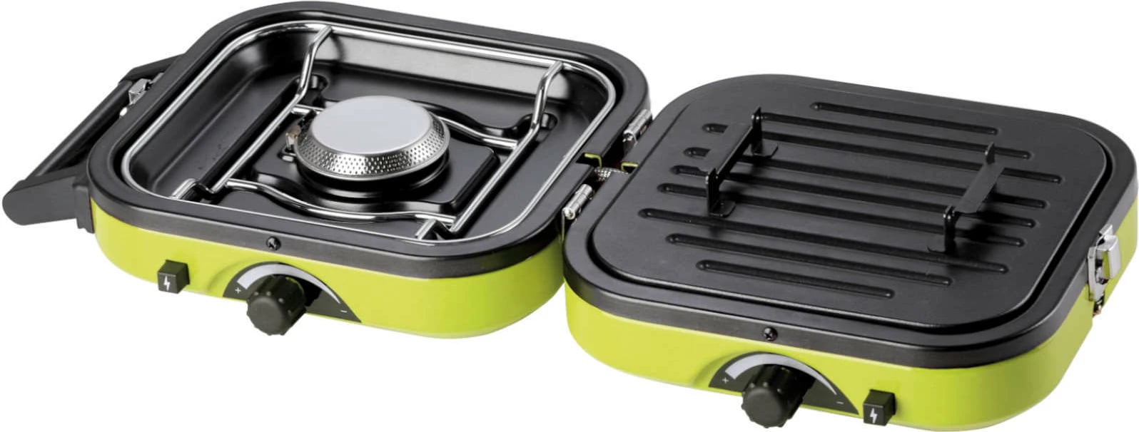 Sobë kampingu Meva DUAL COMPACT UKP22003, 2 fushë gatimi, metal, e gjelbër