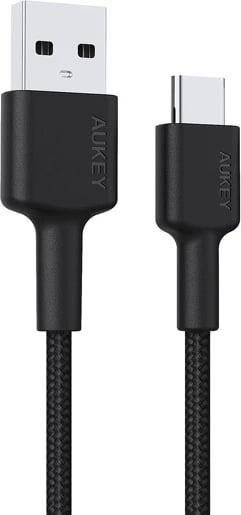 Kabllo AUKEY CB-CD30 USB-C Type-C PD 3A 0.9m, e zeza
