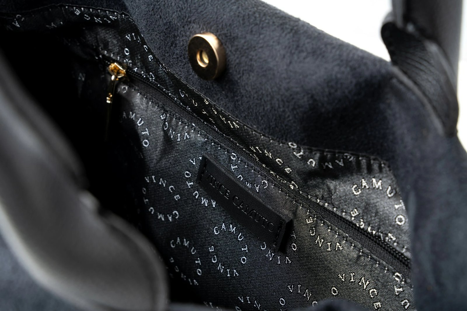 Çantë tote Vittoria, lëkurë poli-vinili, e zezë