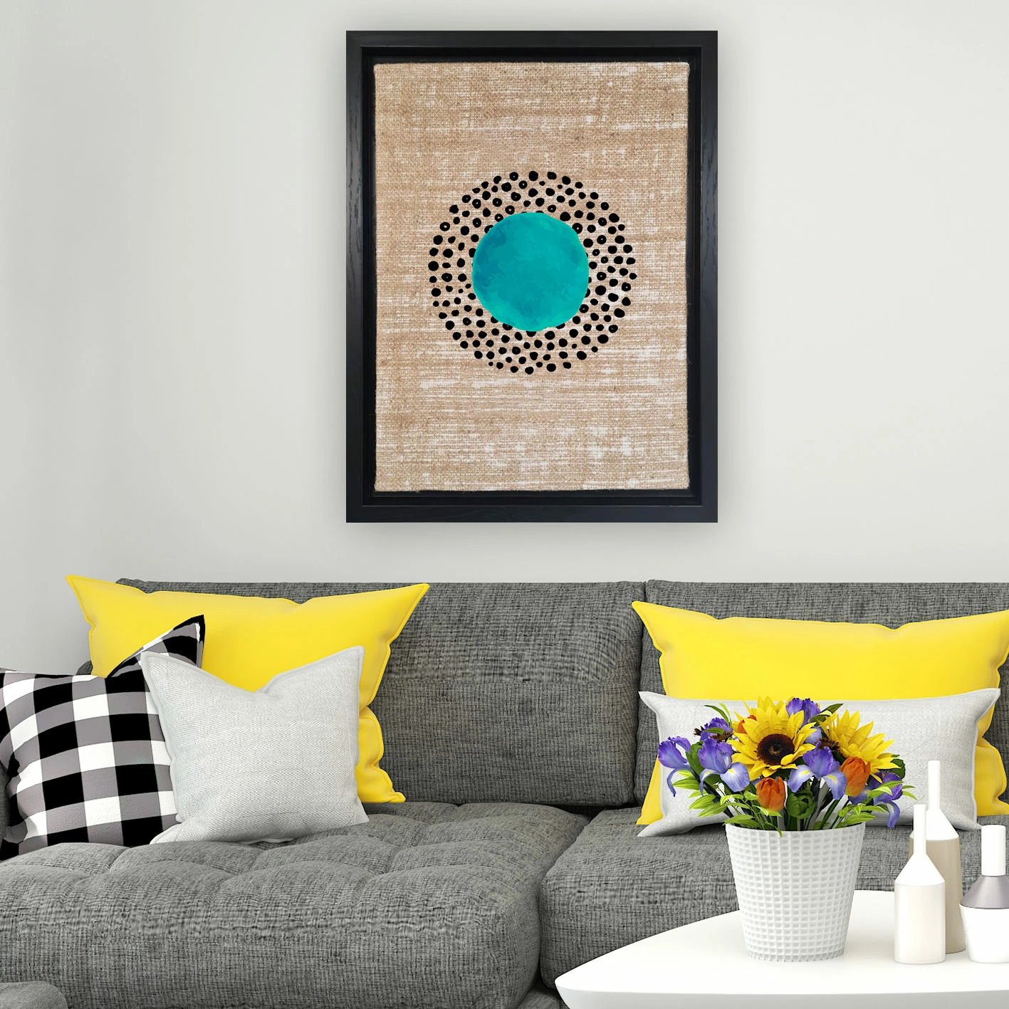 Pikturë dekorative në kanavacë, shumëngjyrëshe, Wallity, LSJ519825351703 - 4666