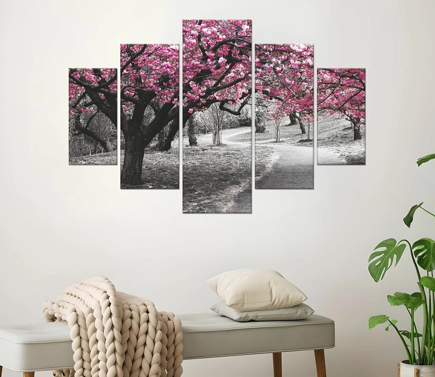 Pikturë dekorative MDF, 5 pjesë, Wallity, ST034