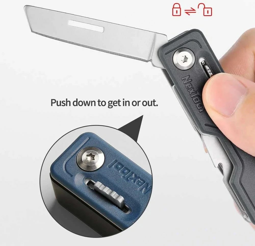 Mjet shumëfunksional NexTool NE20100, 10-në-1, khaki