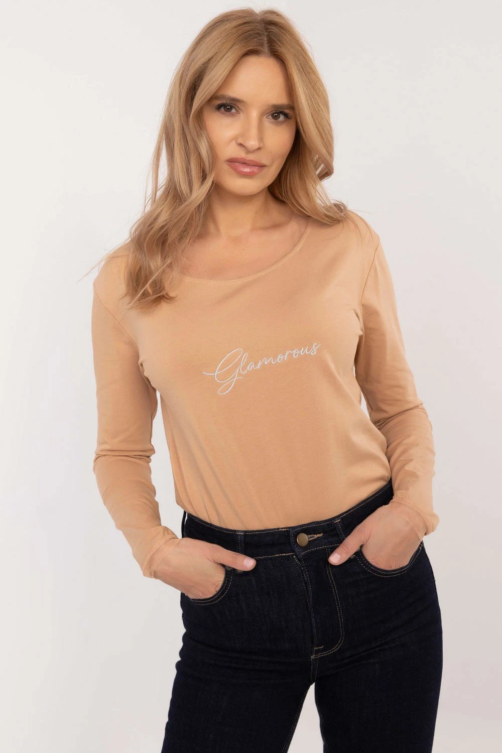 Bluzë për femra Factory Price 203692, kafe