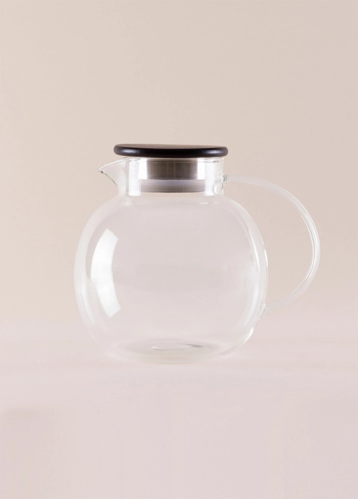 Shishe qelqi me kapak bambuje, Hermia, SSE0030, 1500ml