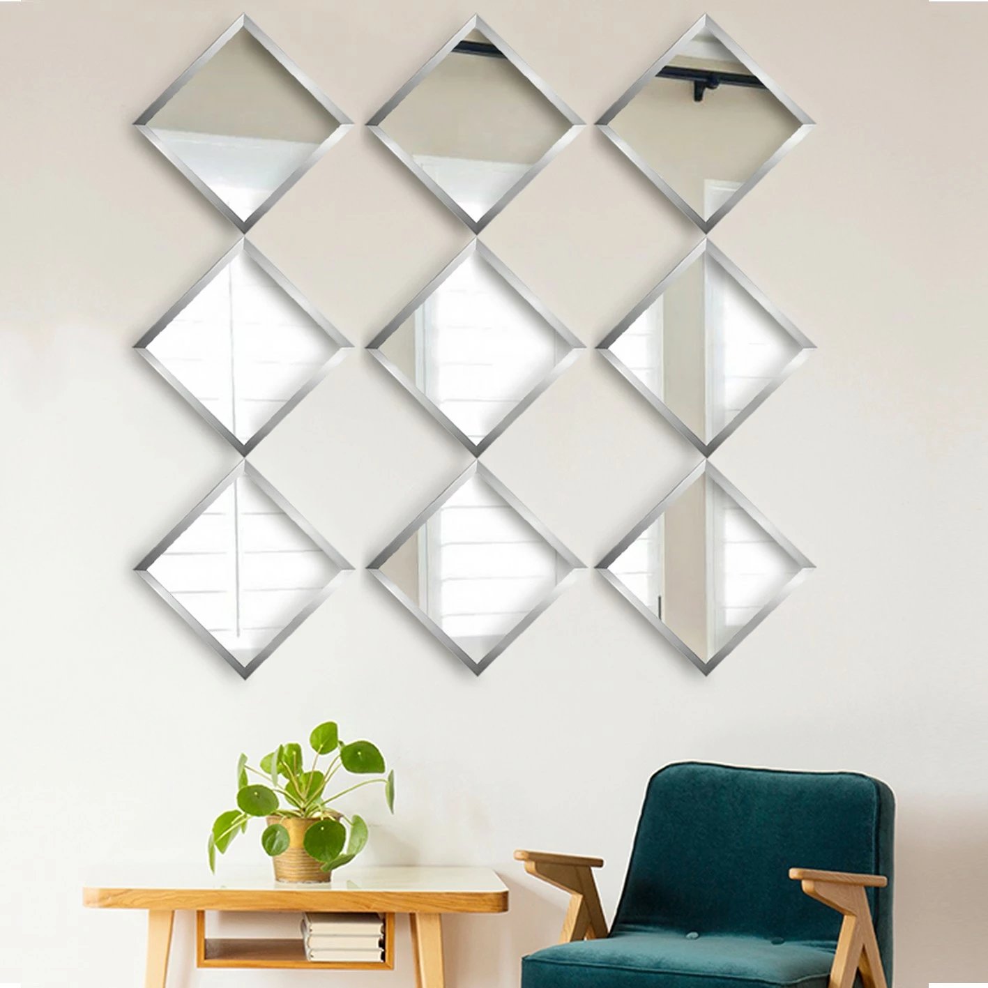 Set pasqyrash (9 copë), Wallity, SETAYNA_035