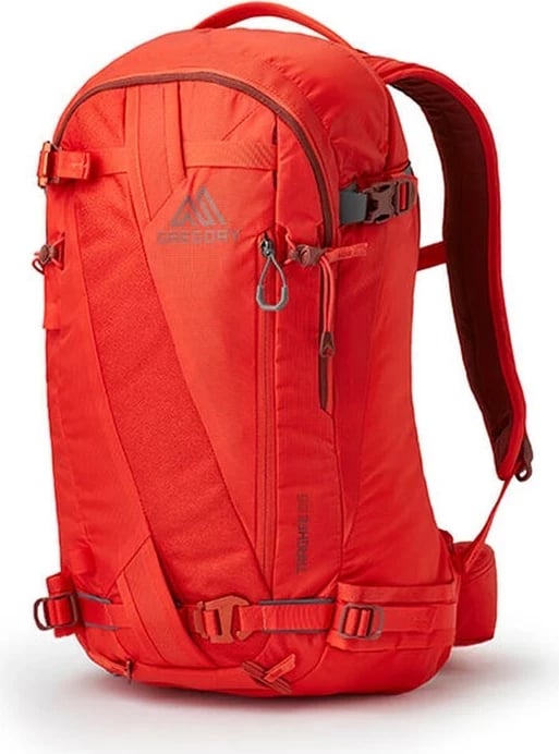 Çantë shpine Gregory Targhee 26 për skydiving, Lava Red