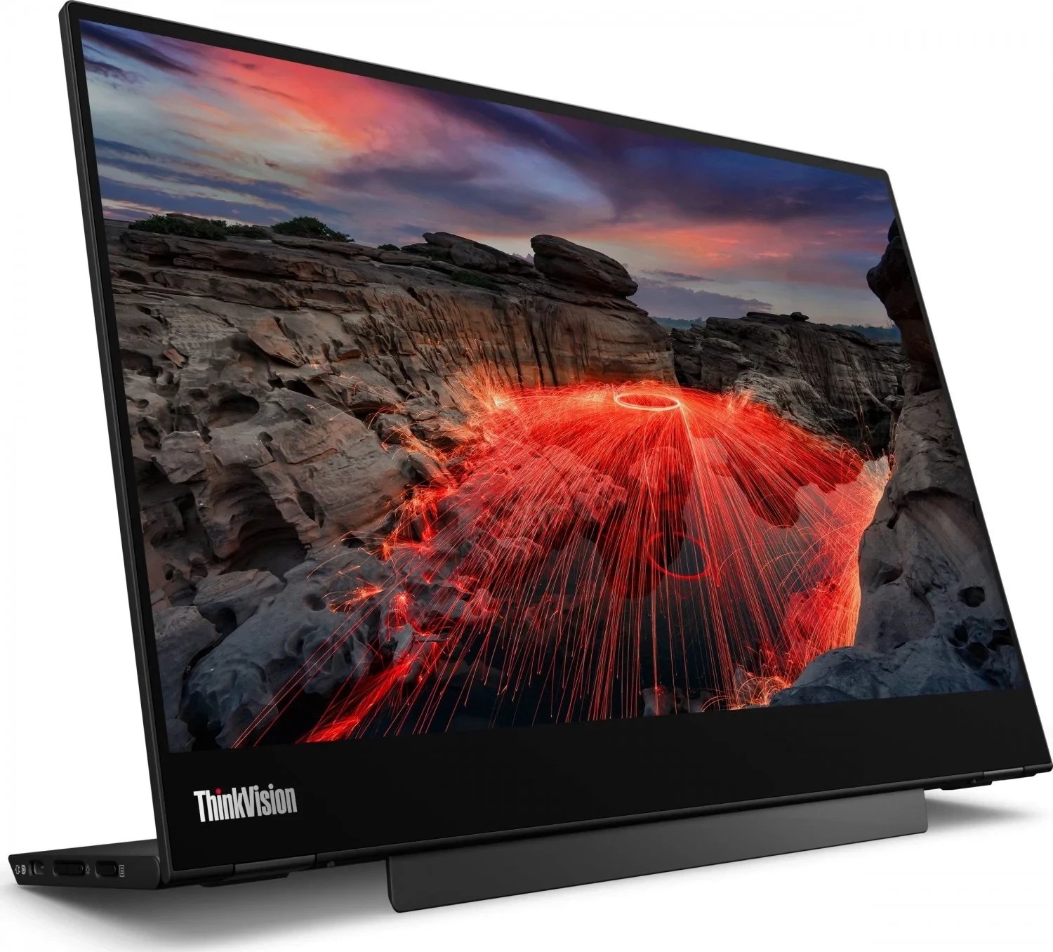 Monitor Lenovo ThinkVision 14 inç, IPS, 2240x1400, USB-C, zi