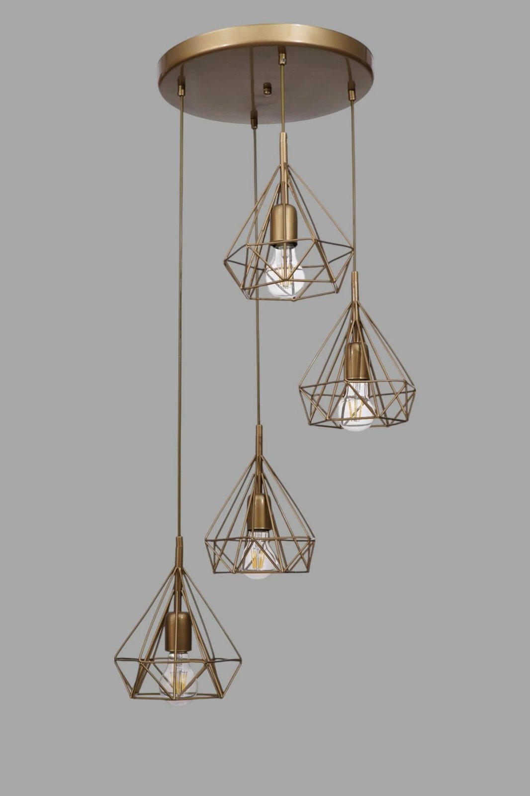 Llambë tavani Opviq, ngjyrë ari, 9047-4