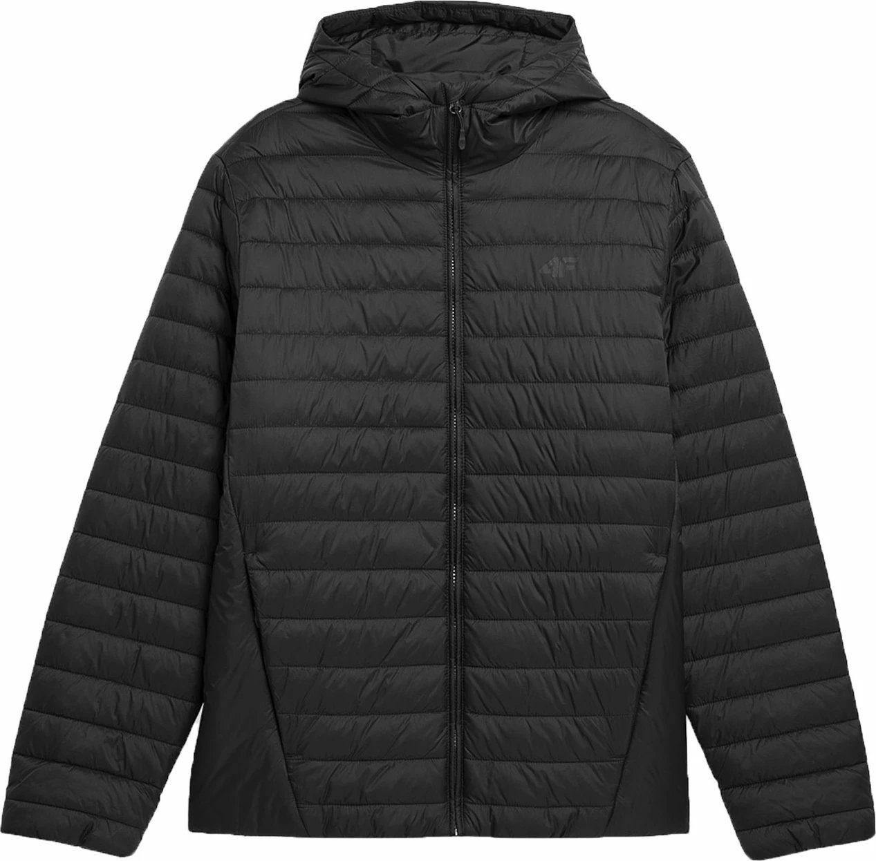 Jakne puffer për meshkuj 4F, e zezë