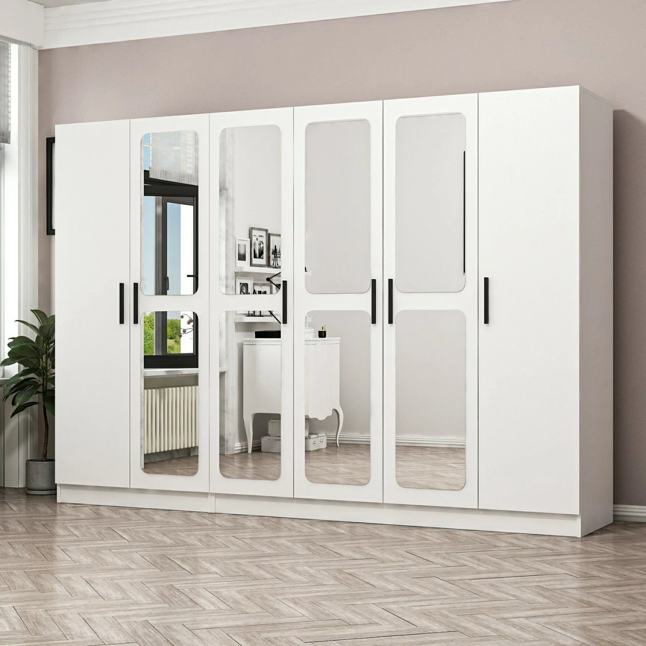 Dollap Skye Decor, i bardhë, 3818