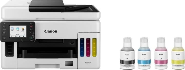 Printer multifunksional, Canon MAXIFY GX6050 (4470C006), A4, 1200 dpi, 14–16 ppm, Inkjet MegaTank
