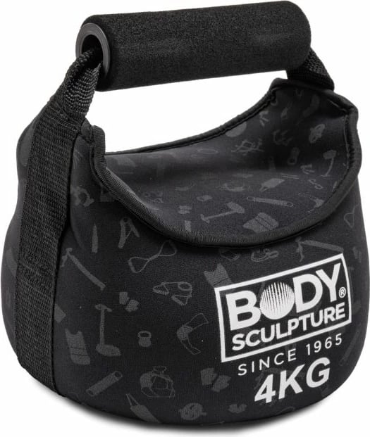 Kettlebell i butë Body Sculpture, 4kg