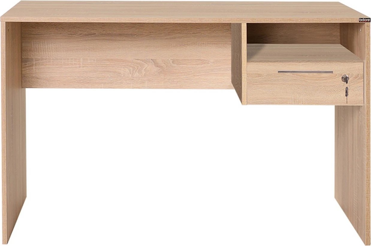 Tavolinë studimi Hanah Home, Cms-510-Ss-1, ngjyrë sonomo dhe e bardhë