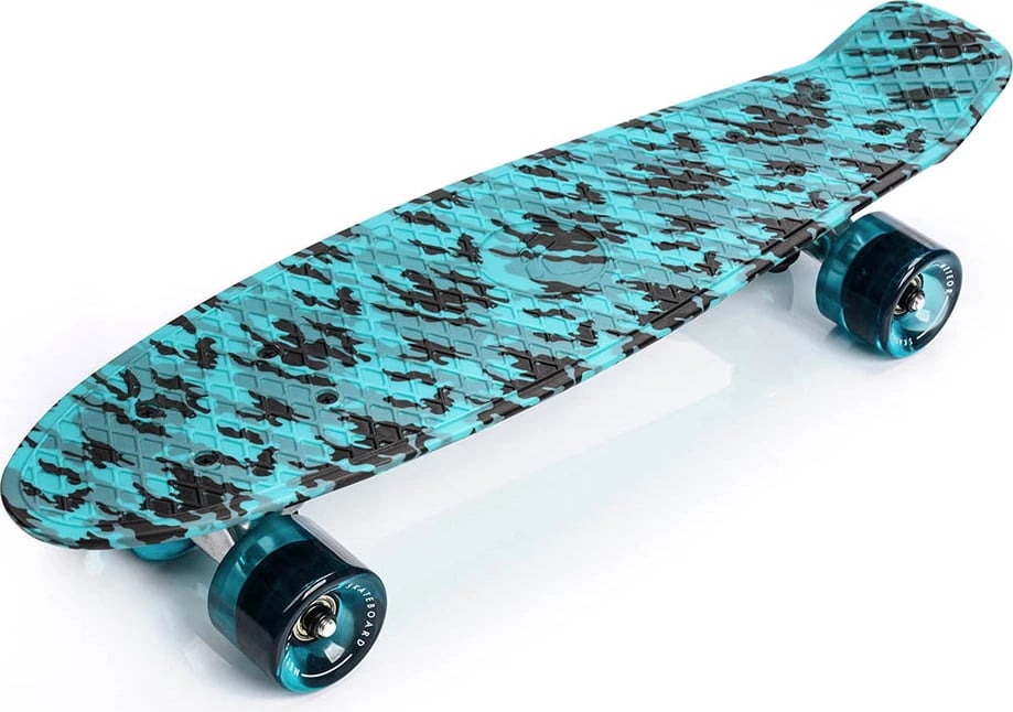 Skateboard Meteor unisex, shumëngjyrësh