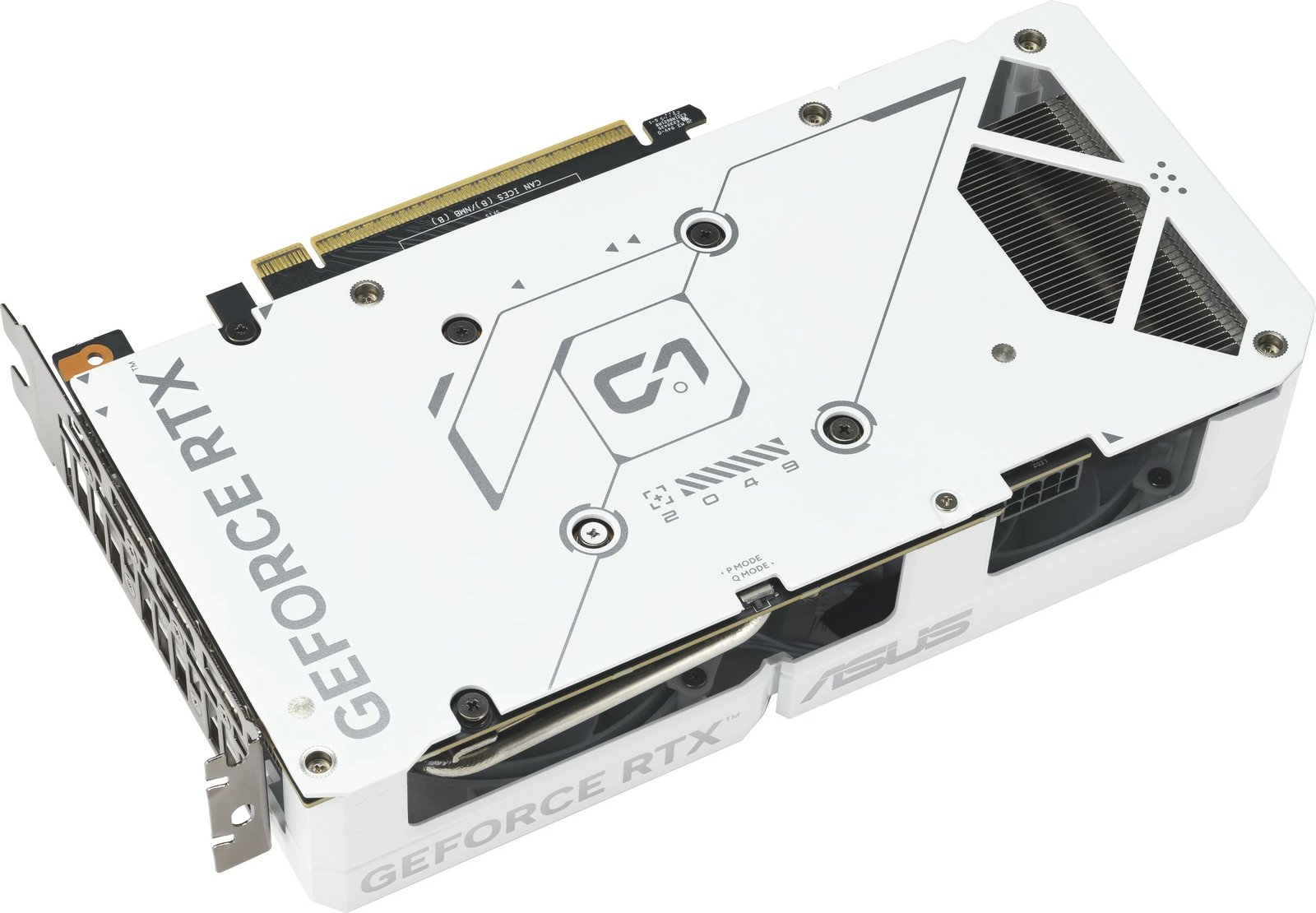 Kartelë grafike ASUS RTX 5060TI 16GB GDDR7 e bardhë
