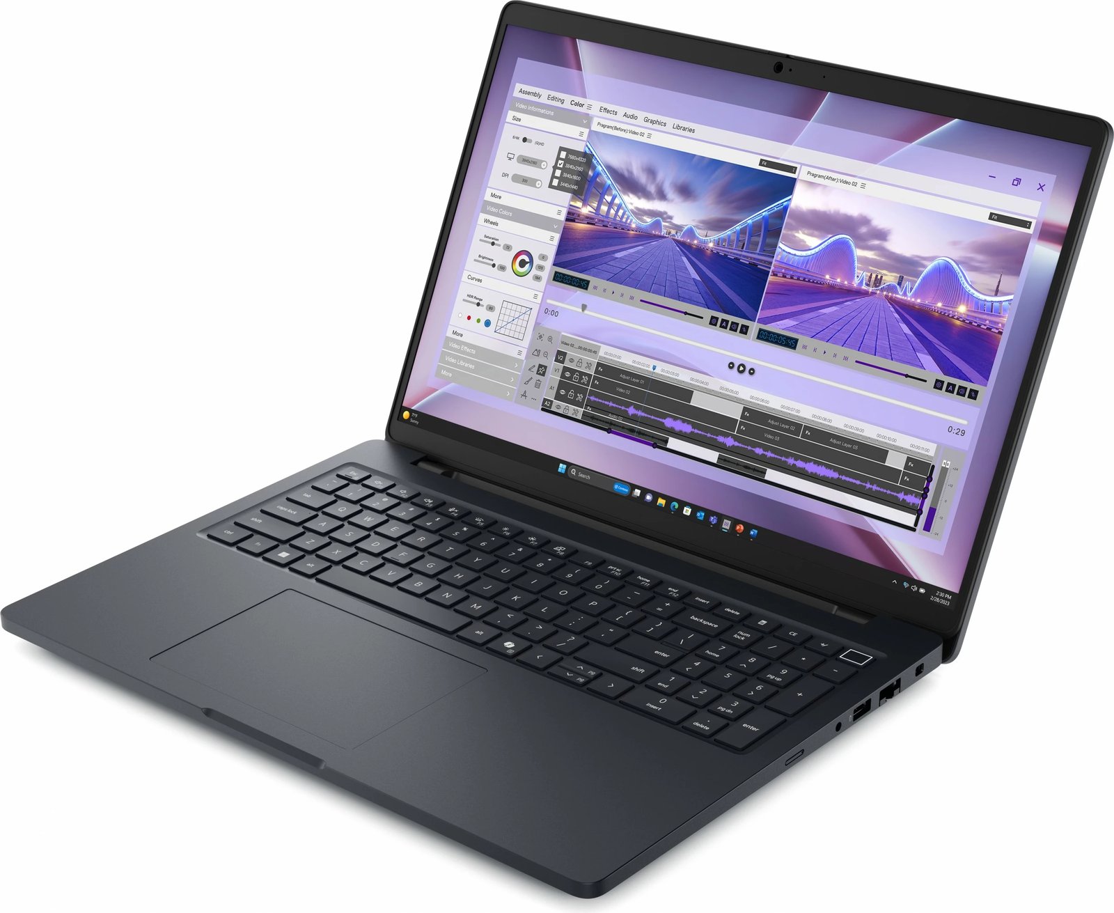 Kompjuter Dell Pro Max 16 MC16250, U7-265H, 32GB, 1TB SSD, 16 inç, Nvidia RTX 500, gri