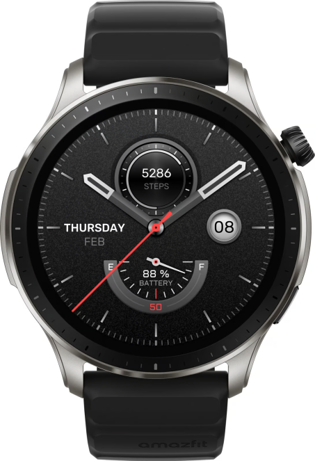 Smartwatch Amazfit GTR 4 Superspeed, 46mm, GPS, e zezë