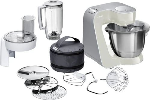 Procesori i Ushqimit Bosch MUM58L20, 1000 W, 3.9 L, Gri dhe Inox