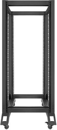 Raft i hapur Lanberg OR01-6827-B, 27U, 600x800mm, i zi