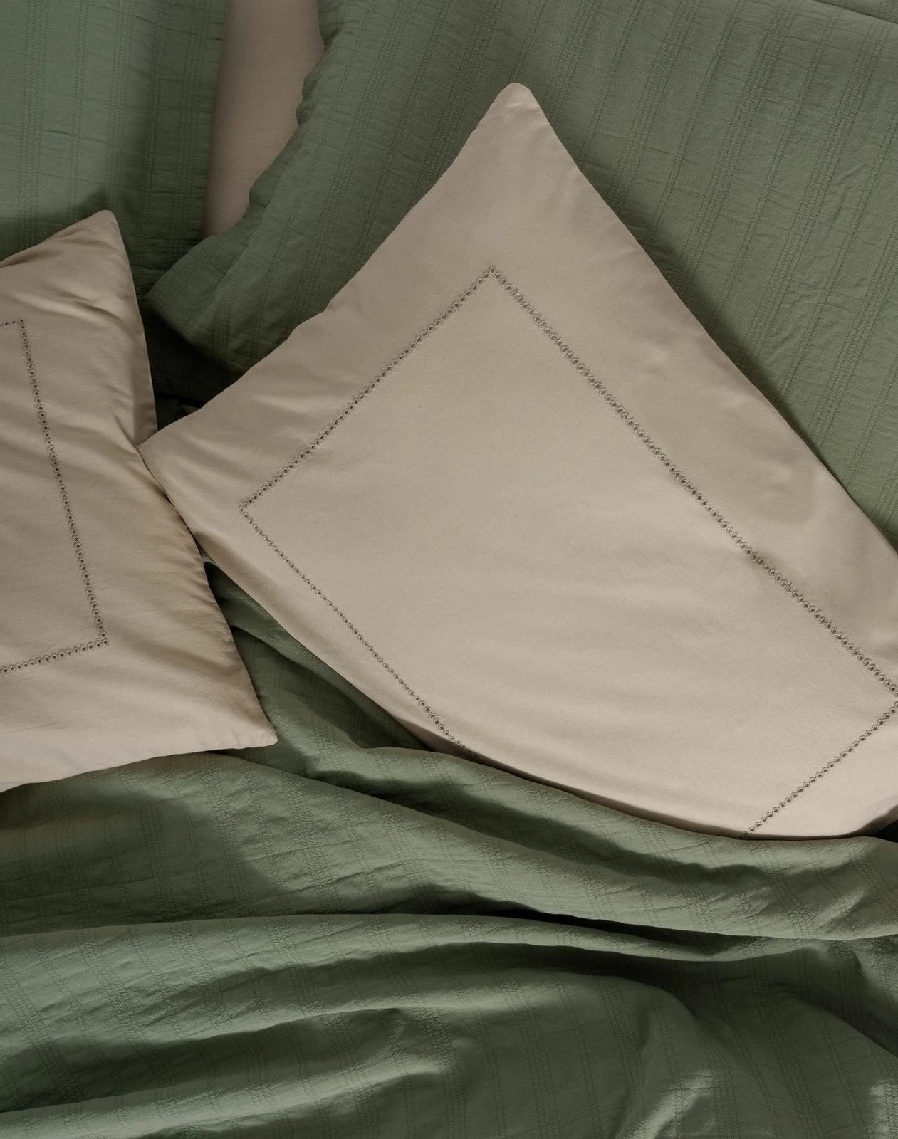 Set Double Pique, ngjyrë e gjelbër, L'essentiel, Vilo