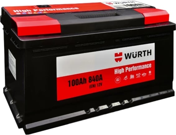 Bateri për makinë High-Performance 100Ah - 840A