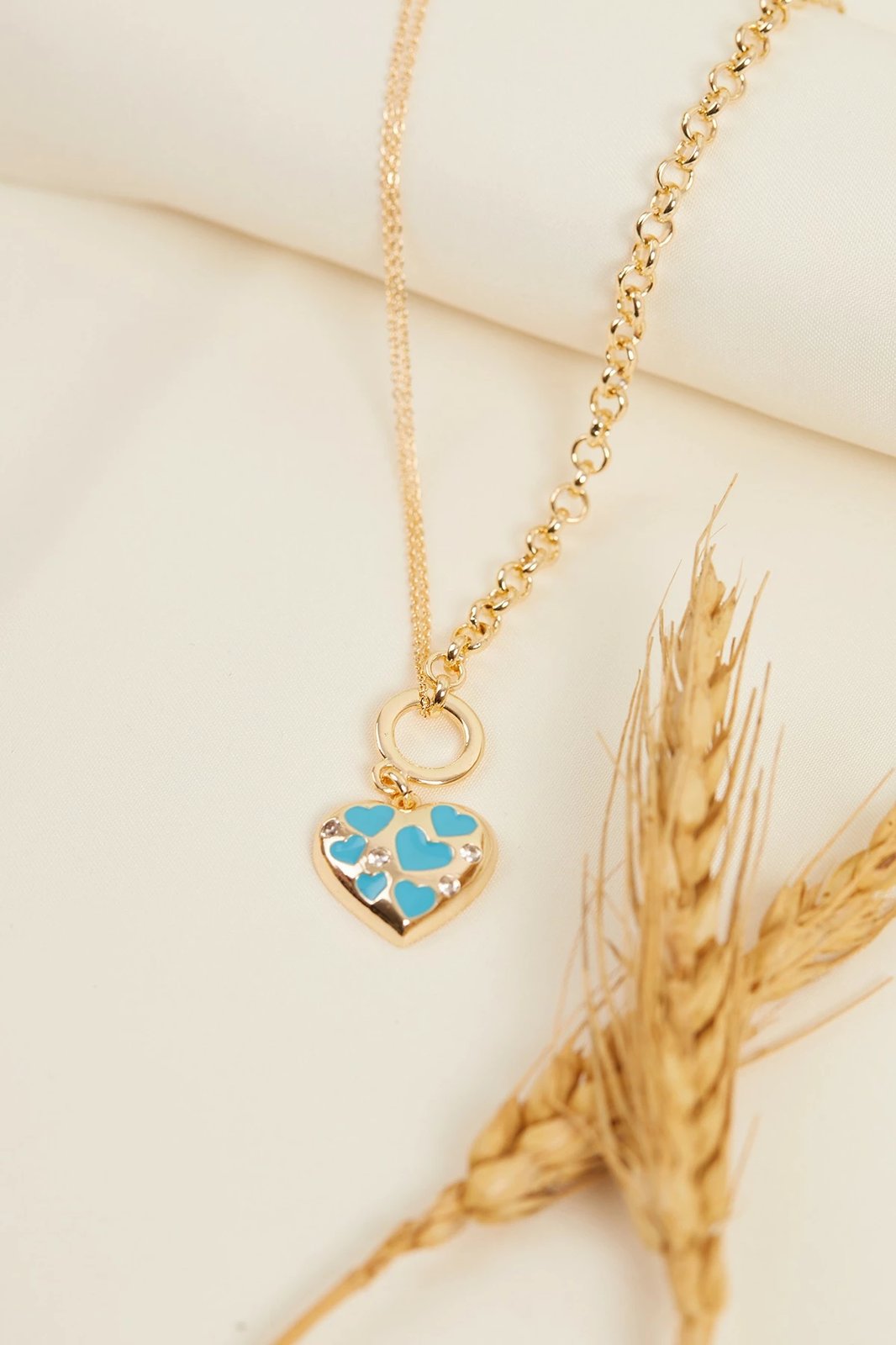 Varëse metalike, ngjyrë ari, Elika, CK9947