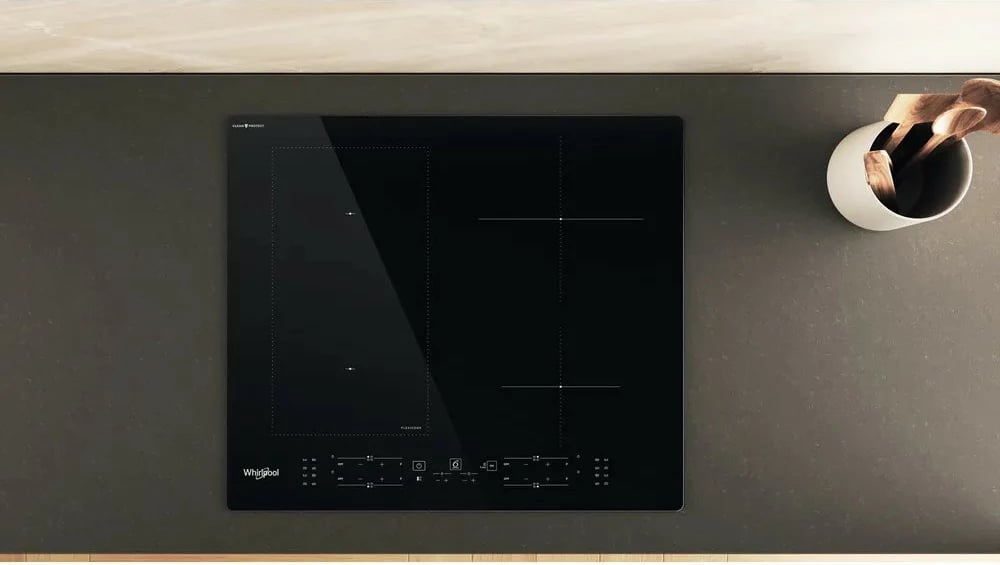 Pllakë induksioni Whirlpool WLB4060CPNE, 4 zona, me prekje, e zezë