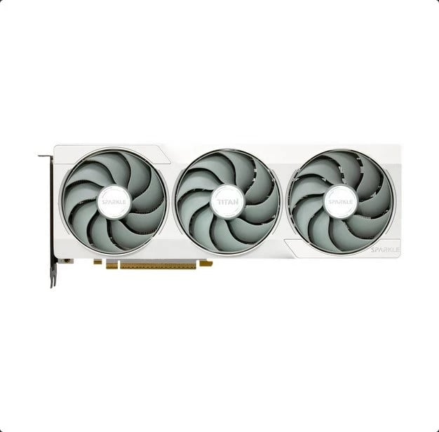 Kartelë grafike SPARKLE Intel Arc B580 TITAN OC, 12 GB GDDR6, E bardhë