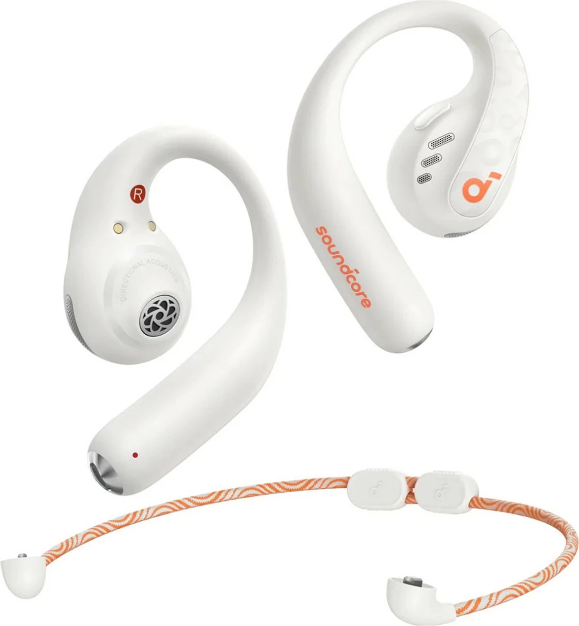 Kufje Anker Soundcore AeroFit Pro Biae, të bardha