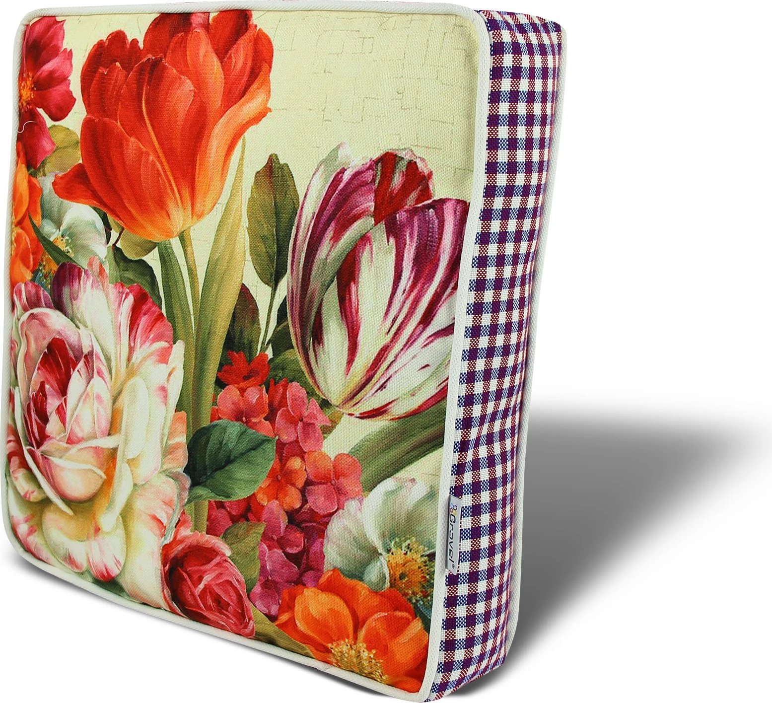 Jastëk dekorativ Evila Originals, shumëngjyrësh, YM1079, 42x42cm