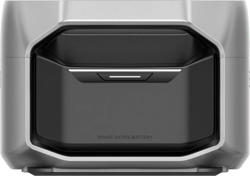 EcoFlow DELTA Pro 3 Smart Extra Battery ( bateri shtese ) është projektuar për të zgjeruar kapacitetin e stacionit tuaj portativ të energjisë DELTA Pro 3, duke shtuar kapacitet prej 4096Wh 