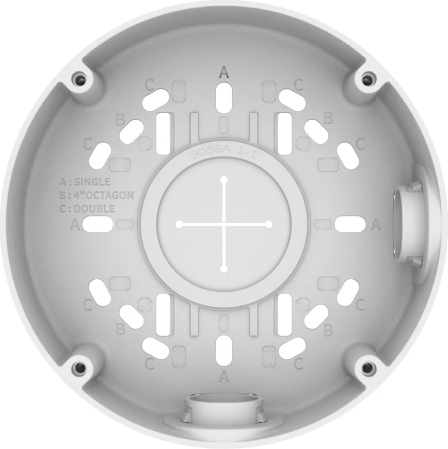 Kuti lidhëse Hanwha SBO-140BW, alumini, 143mm, e bardhë