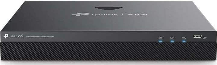 Regjistrues video rrjeti (NVR), TP-Link VIGI NVR2016H, Ethernet, e zezë