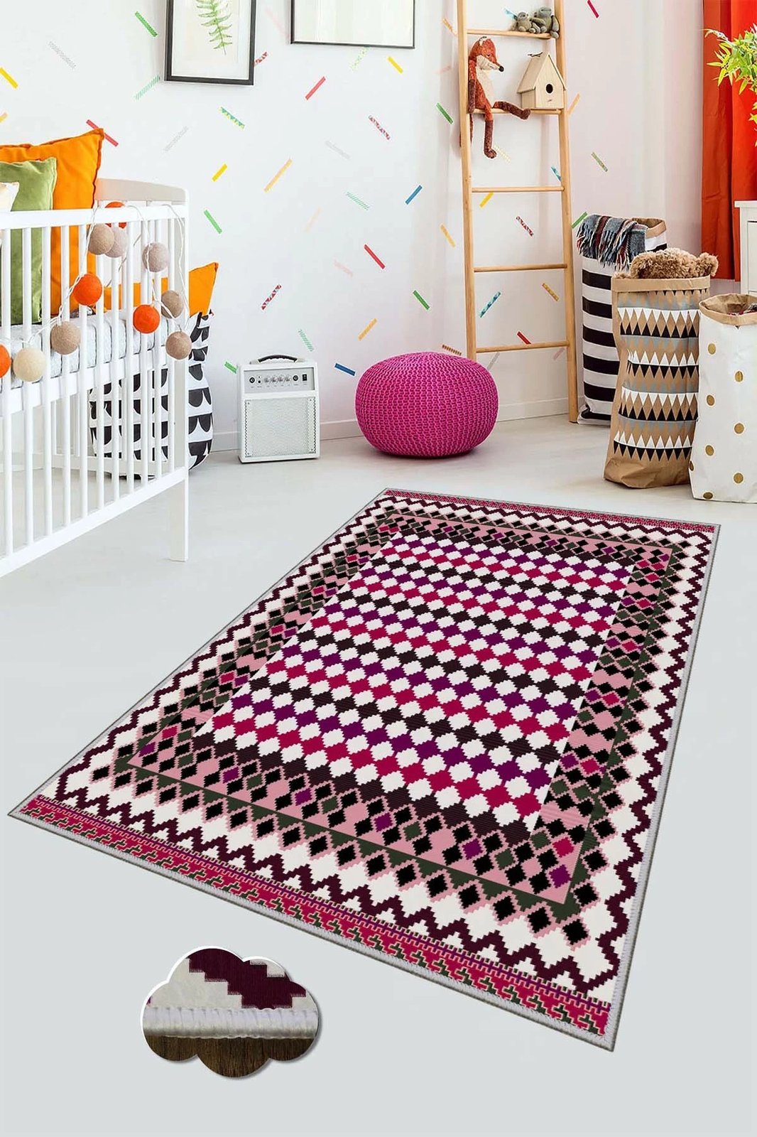 Qilim Conceptum Hypnose, shumëngjyrësh, 80x50cm, HMNT496