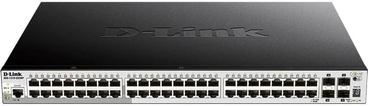 Switch, D-Link, DGS-1510-52XMP/E, 48 porta, 1 Gbps, e zezë