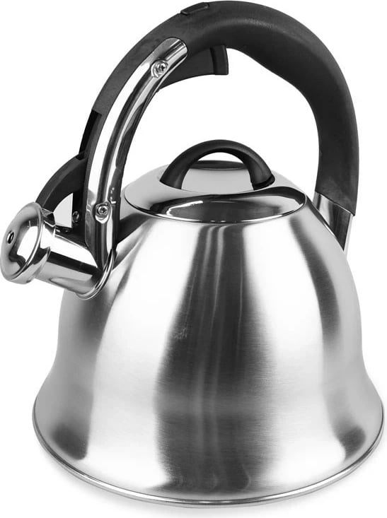 Çajnik Maestro MR-1320-S, 2.2 L, çelik inox, dorezë e zezë