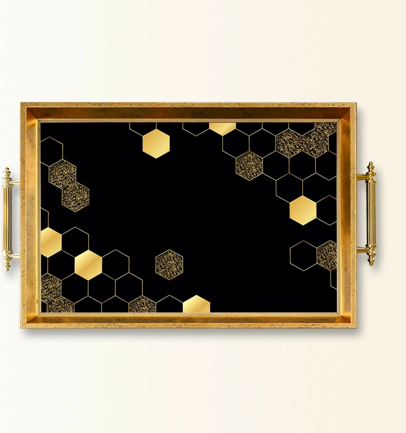 Tabaka prej qelqi Aberto Design, TPEA9775, shumëngjyrëshe