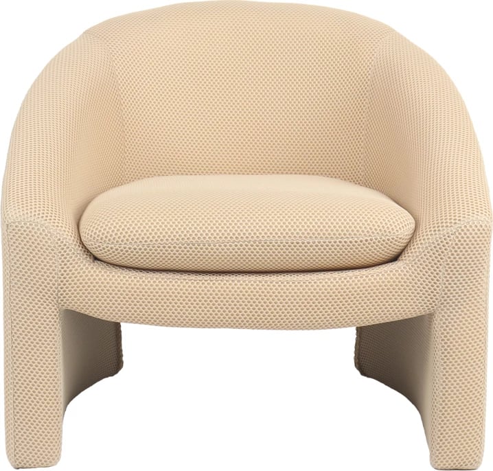 Fotelë Mordak, ngjyrë bezhë, 82x72x74cm