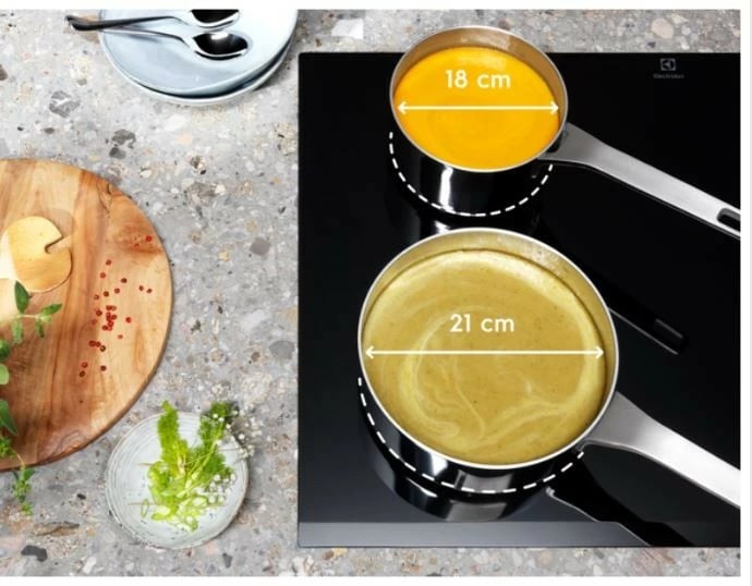 Pllakë gatimi me induksion Electrolux LIV63431BK, 60 cm, e zezë