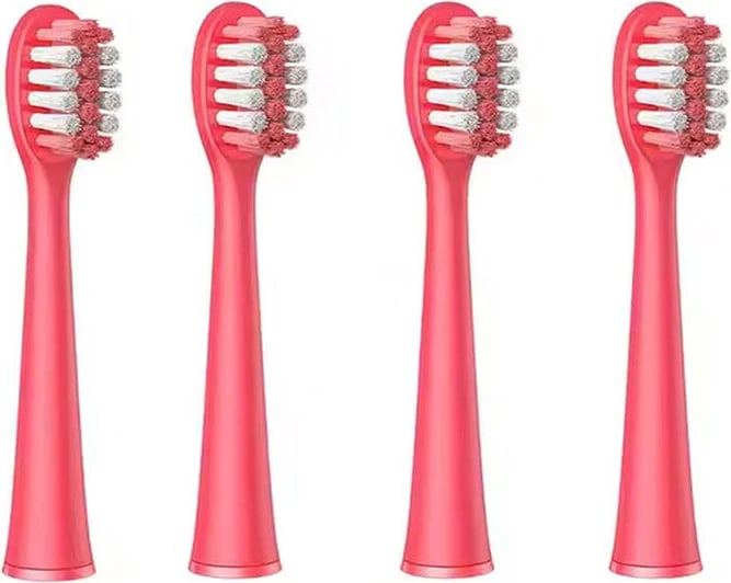 Koka zëvendësuese për furçë dhëmbësh Bitvae K7S, set 4 copë, Rozë