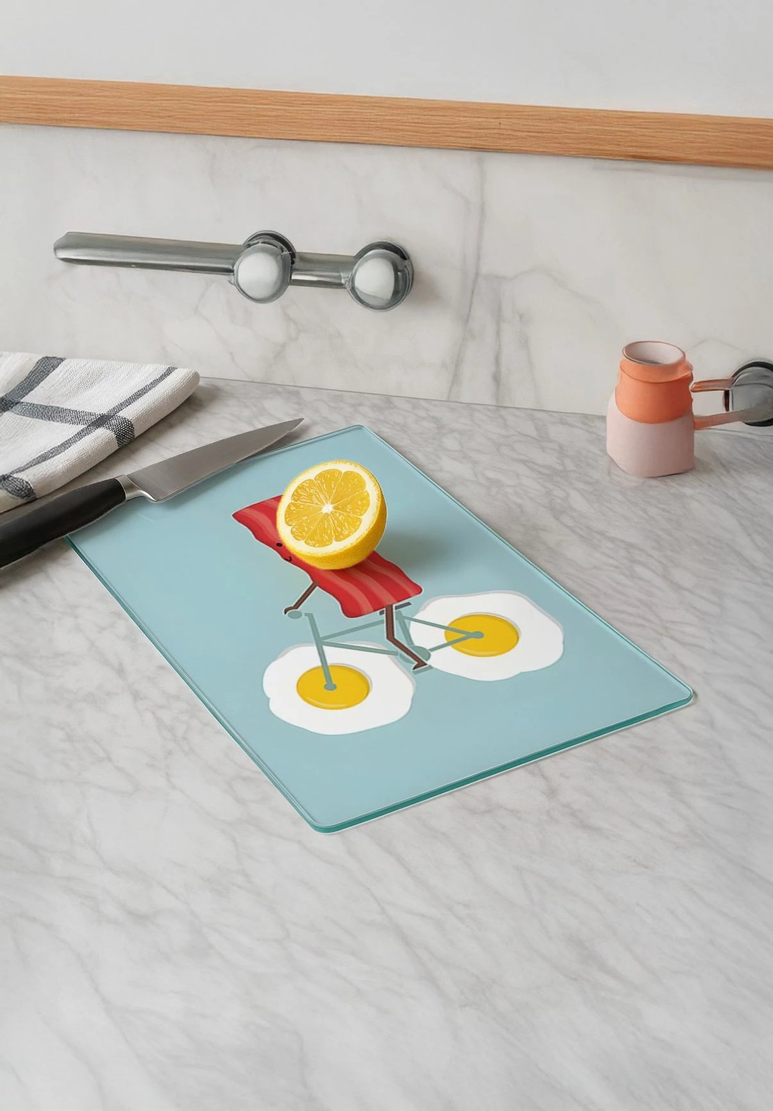 Dërrasë prerëse prej xhami të temperuar, shumëngjyrëshe, Hermia, Kes-00059, 30x40cm Dërrasë prerëse prej xhami të temperuar, shumëngjyrëshe, Hermia, Kes-00059, 30x40cm