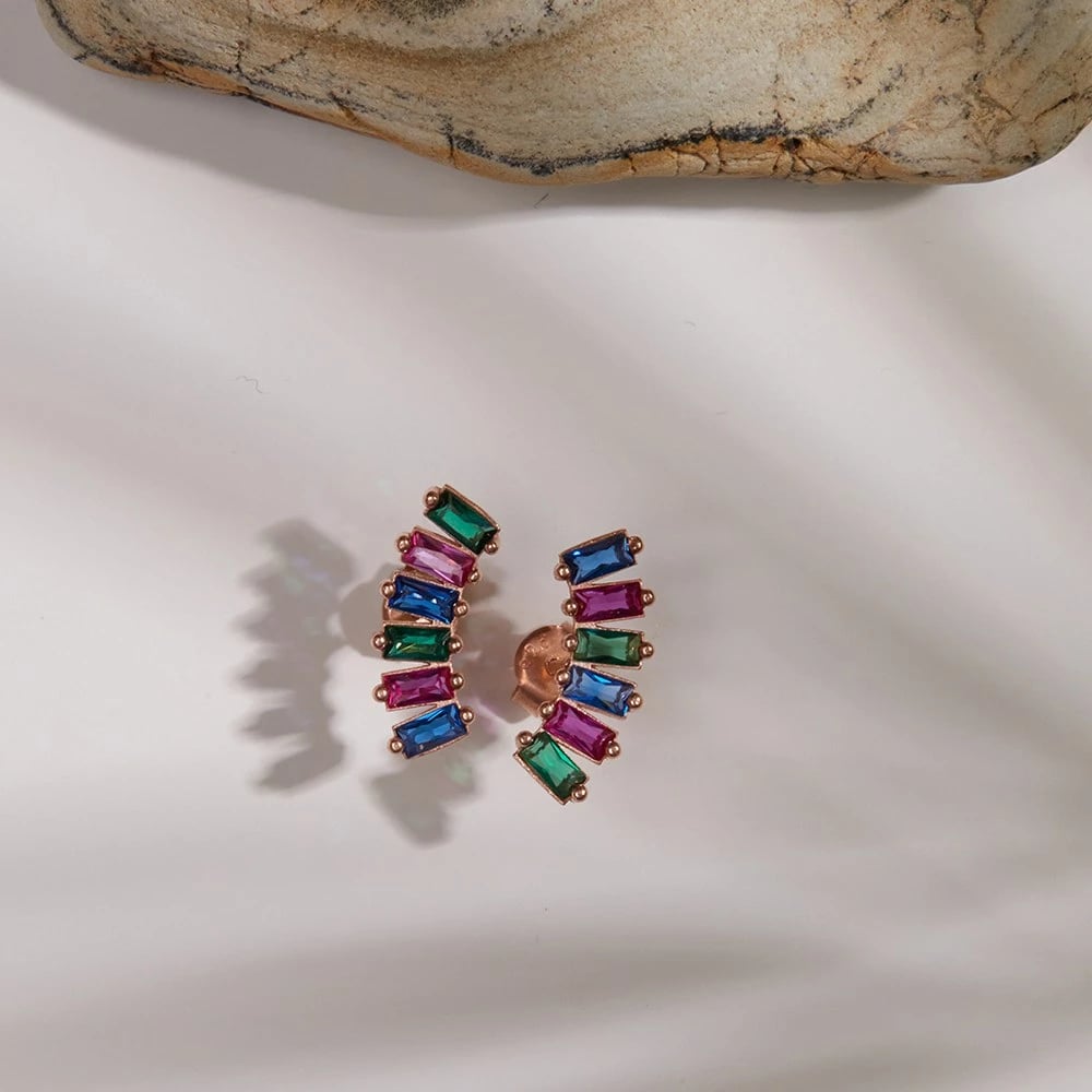 Vathë argjendi Jumeon, ngjyrë ari rozë, FA182913