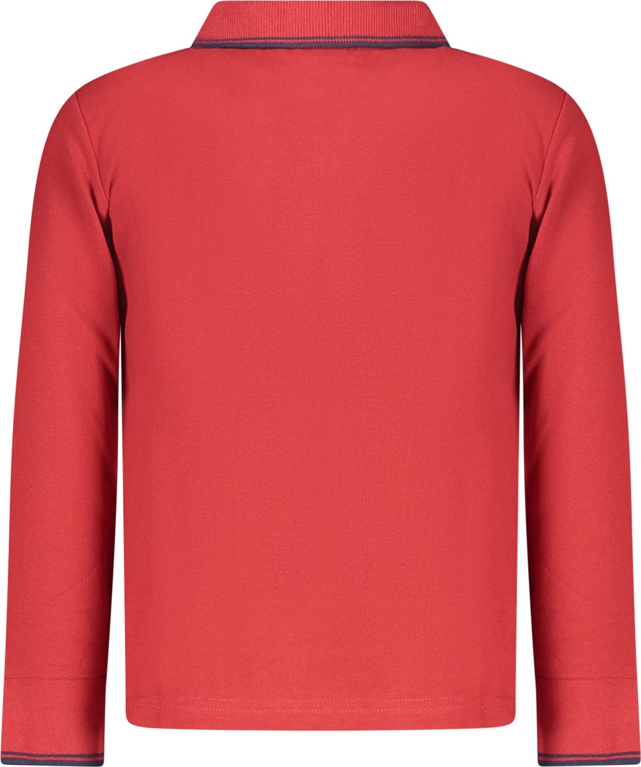 Maicë polo me mëngë të gjata për djem NORTH SAILS, e kuqe